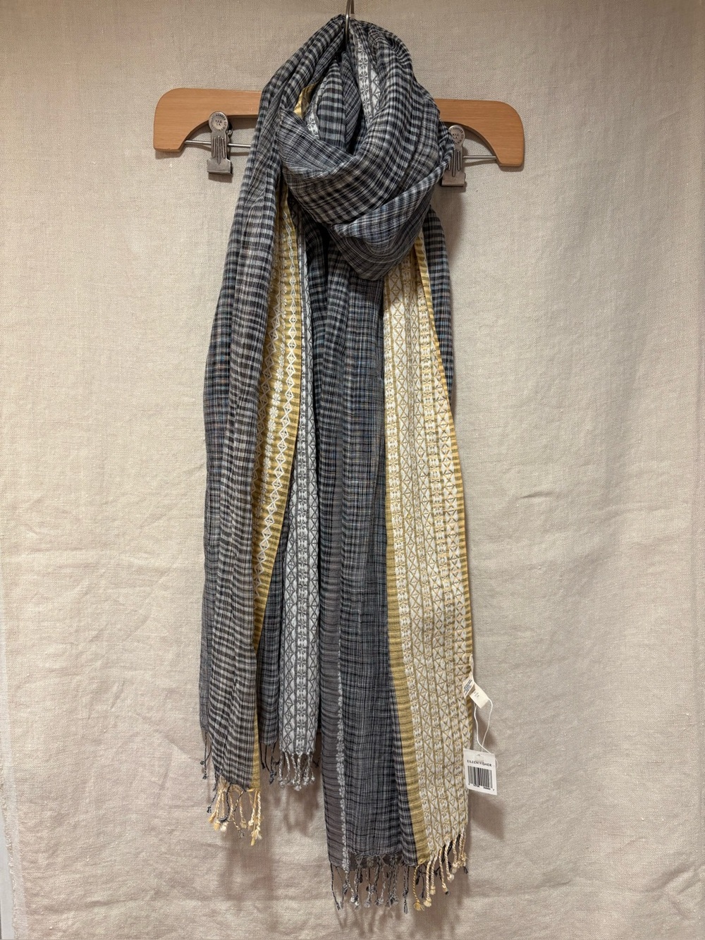 EILEEN FISHER organic cotton scarf